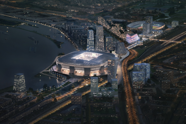 Rotterdamse raad buigt zich over steun aan bouw Feyenoordstadion